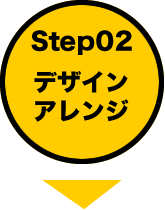 ステップ2　デザイン・アレンジ